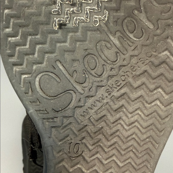 Skechers Cali Rumblers Hot Shot Wedge Sandals Black Size 10 - Picture 5 of 5